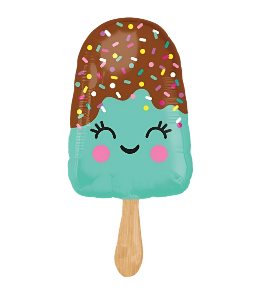 Anagram 35" Happy Ice Cream Bar Balloon